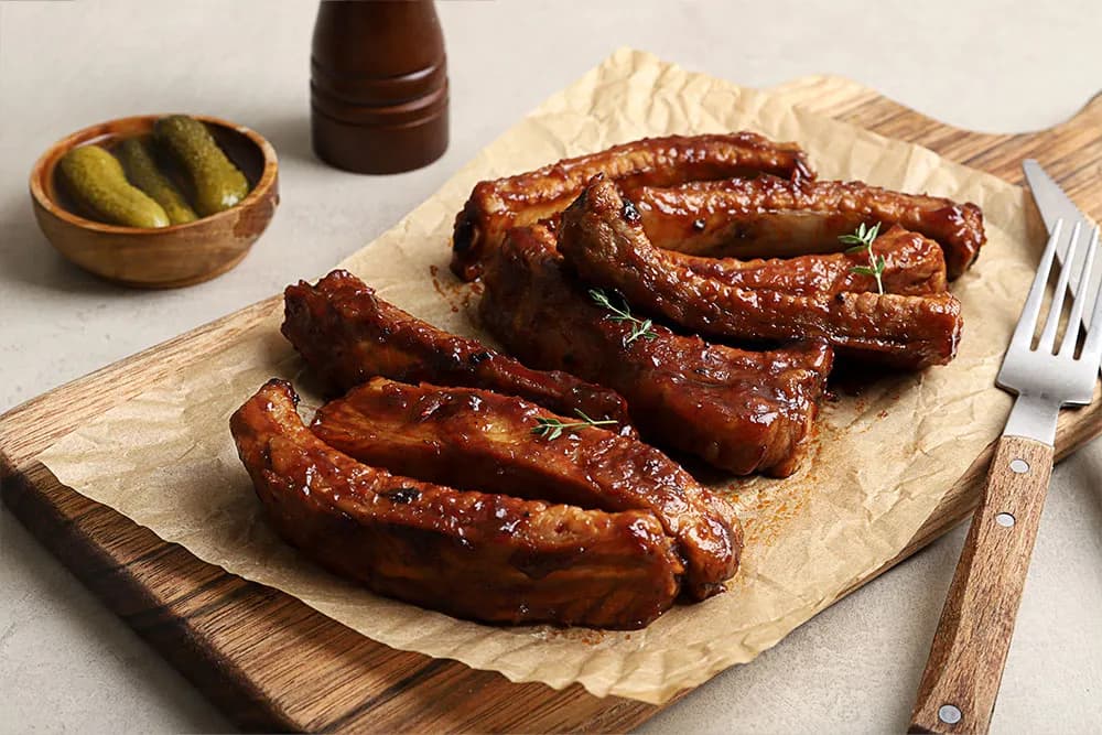 한돈 등갈비 구이용 400g