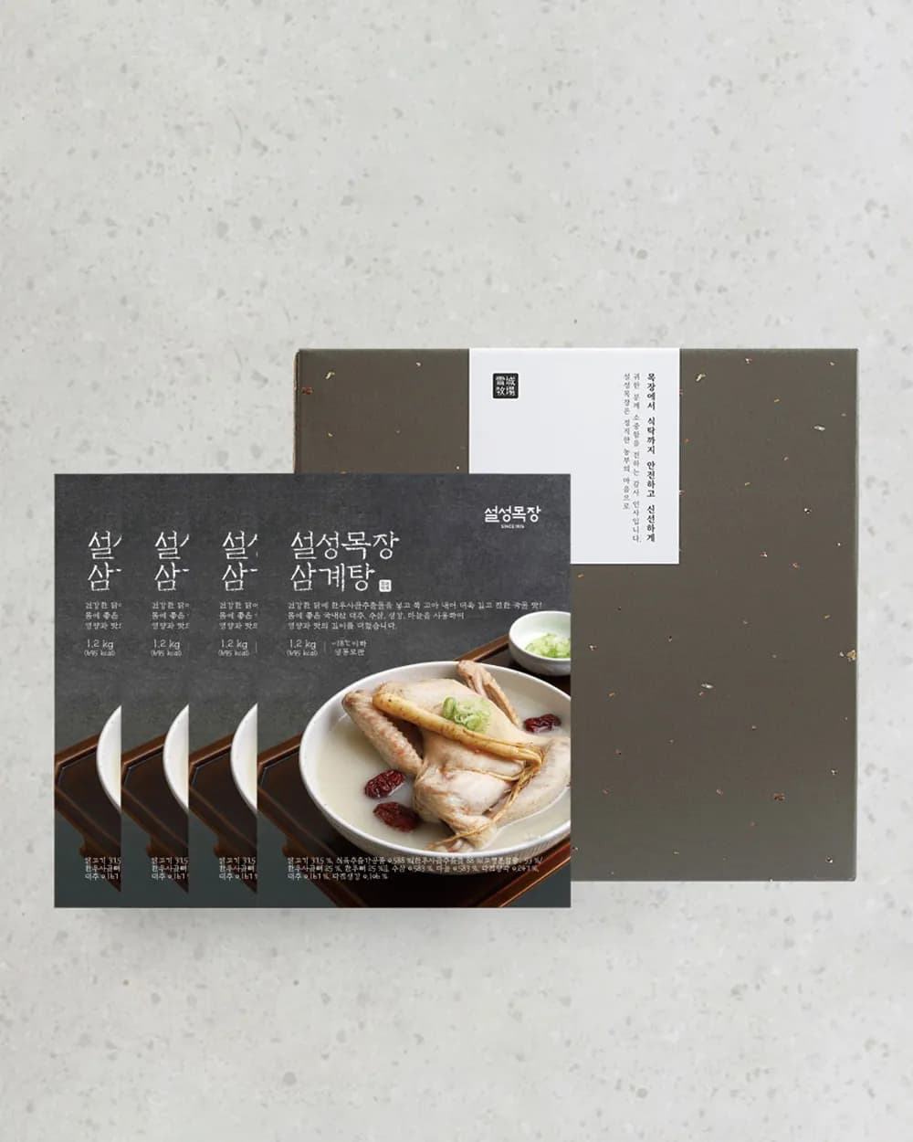 [설성목장] 명품 삼계탕 세트