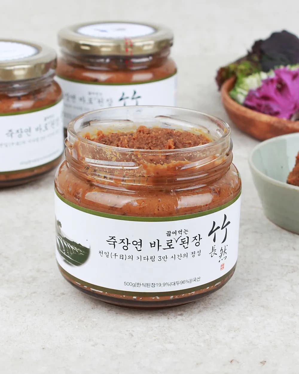 [죽장연] 바로 끓여먹는 된장 500g (상온)