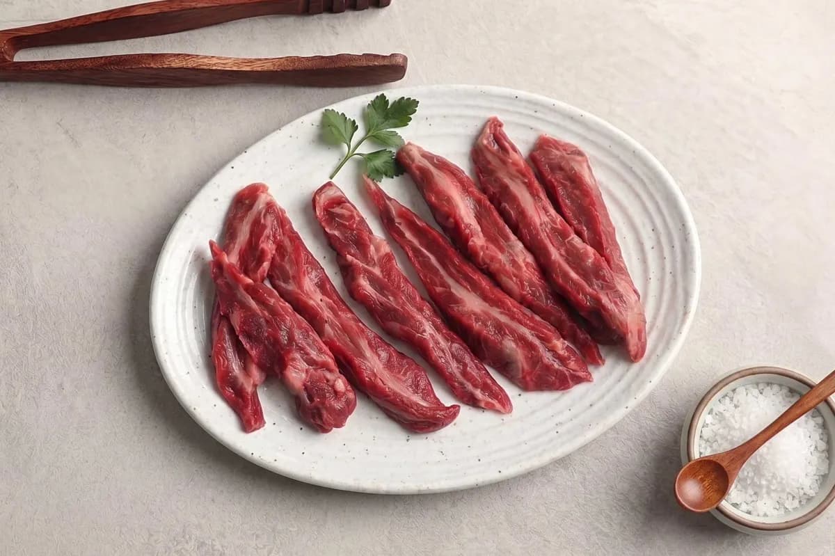1++ 무항생제 한우 갈비살 구이용 200g (냉장)