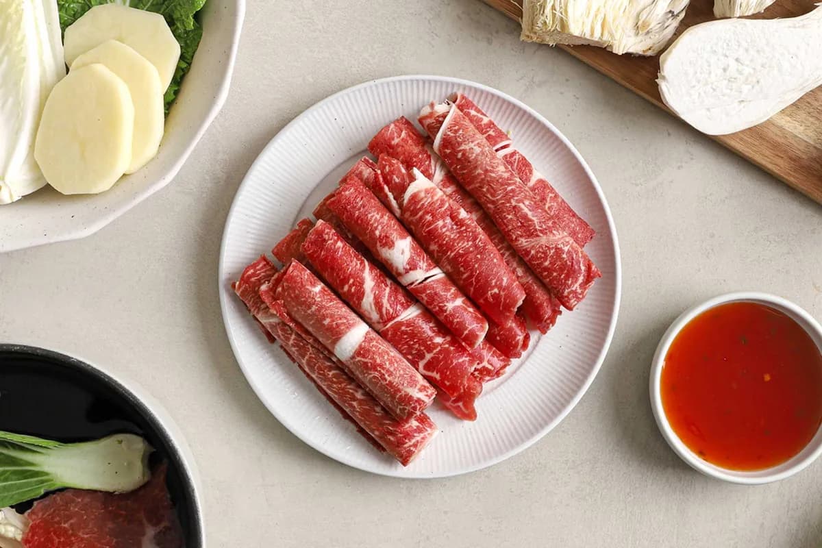 무항생제 한우 앞다리 샤브샤브용 300g (냉동)