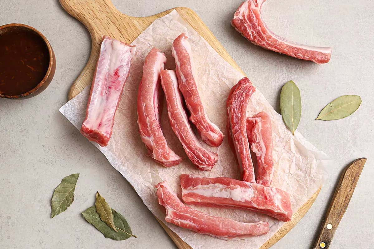 한돈 등갈비 구이용 400g