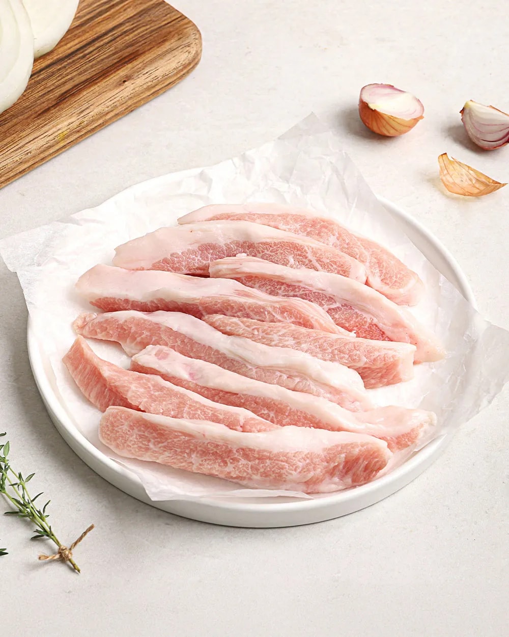[설성목장] 무항생제 한돈 항정살 구이용 300g (냉장)