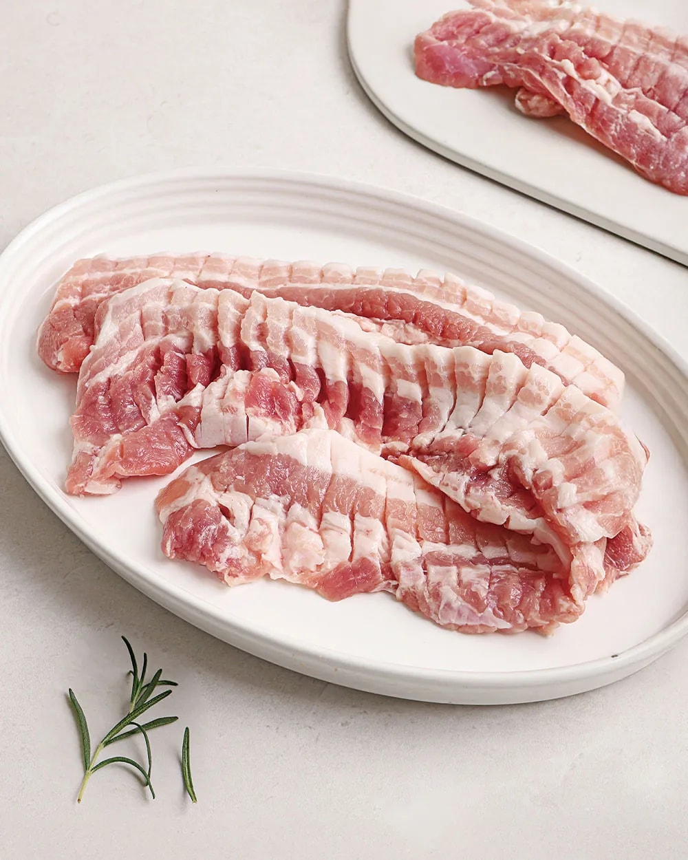 [설성목장] 무항생제 한돈 벌집 삼겹살 구이용 300g (냉장)