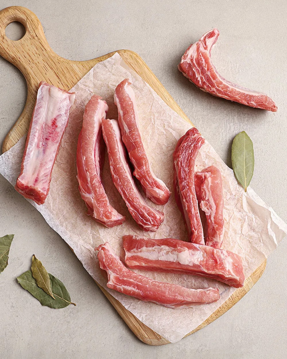 [설성목장] 무항생제 한돈 등갈비 구이용 400g (냉장)