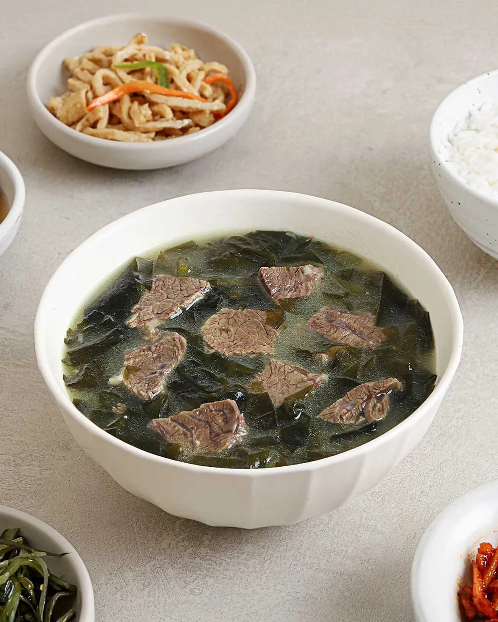 [설성목장] 한우 사골 미역국 500g (냉동)