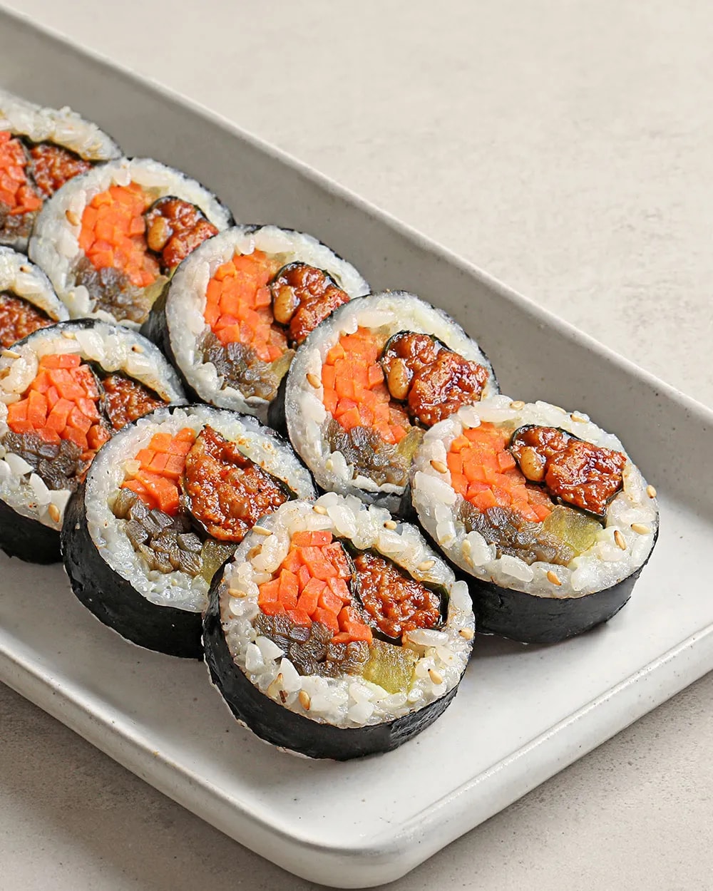 한 끼 뚝딱 쟁여템! 한우한돈 김밥세트